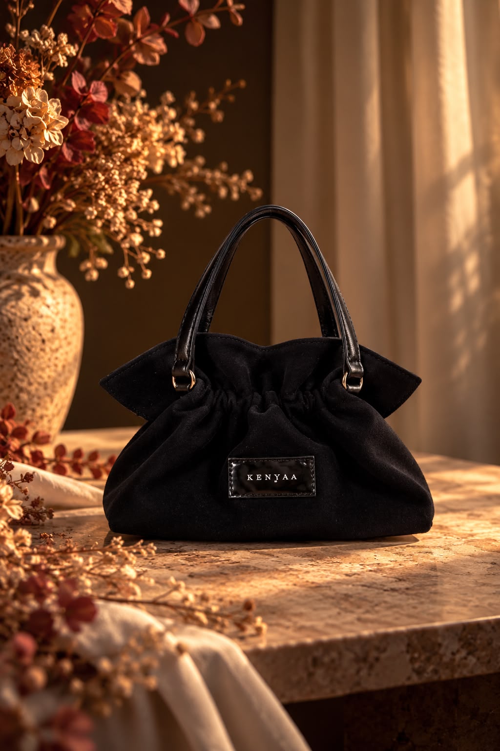 Cartera Rugged Negra